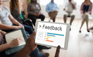 Providing Feedback to students in corporate sector